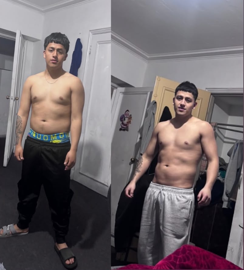Transformación física de Jhan tras 7 meses en el Método Azen